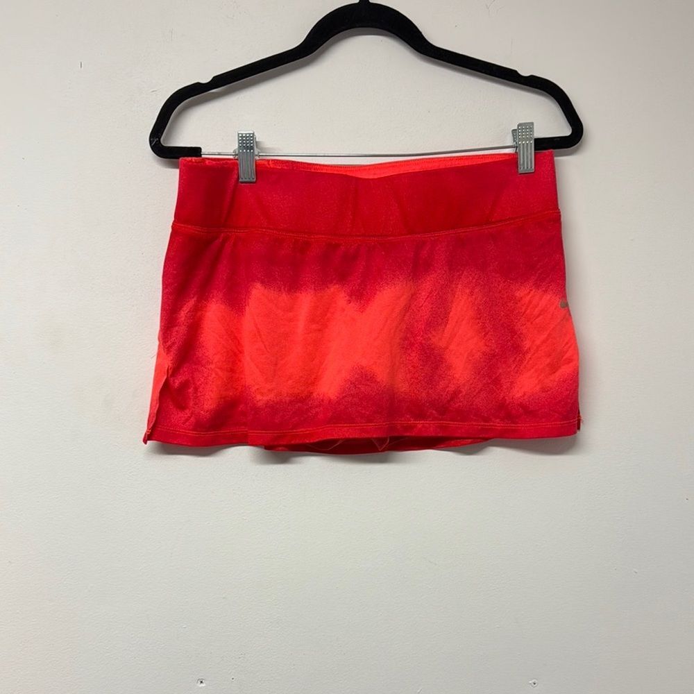 Nike Red Athletic Skirt